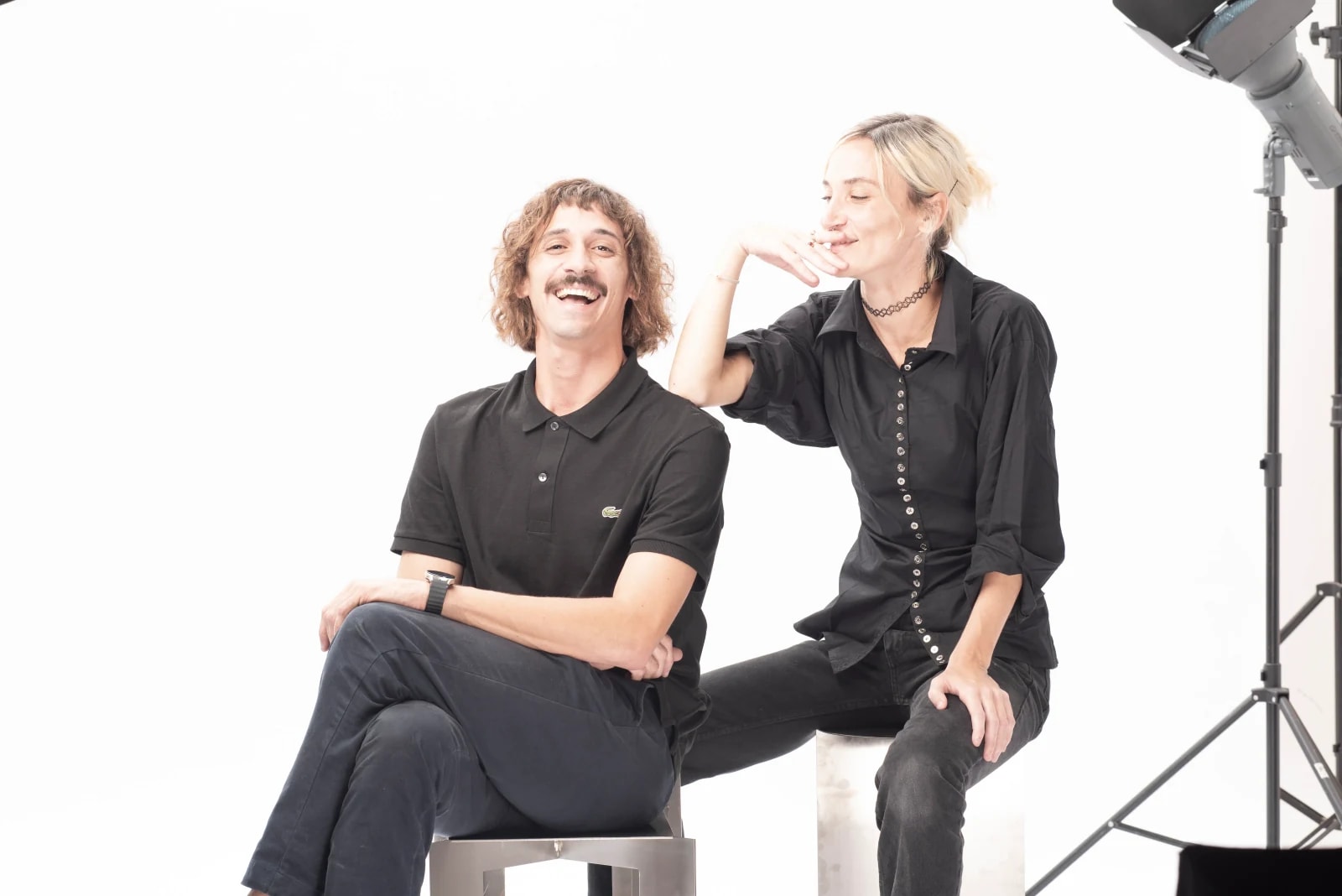 Gina y Alejo, fundadores de a.cer0